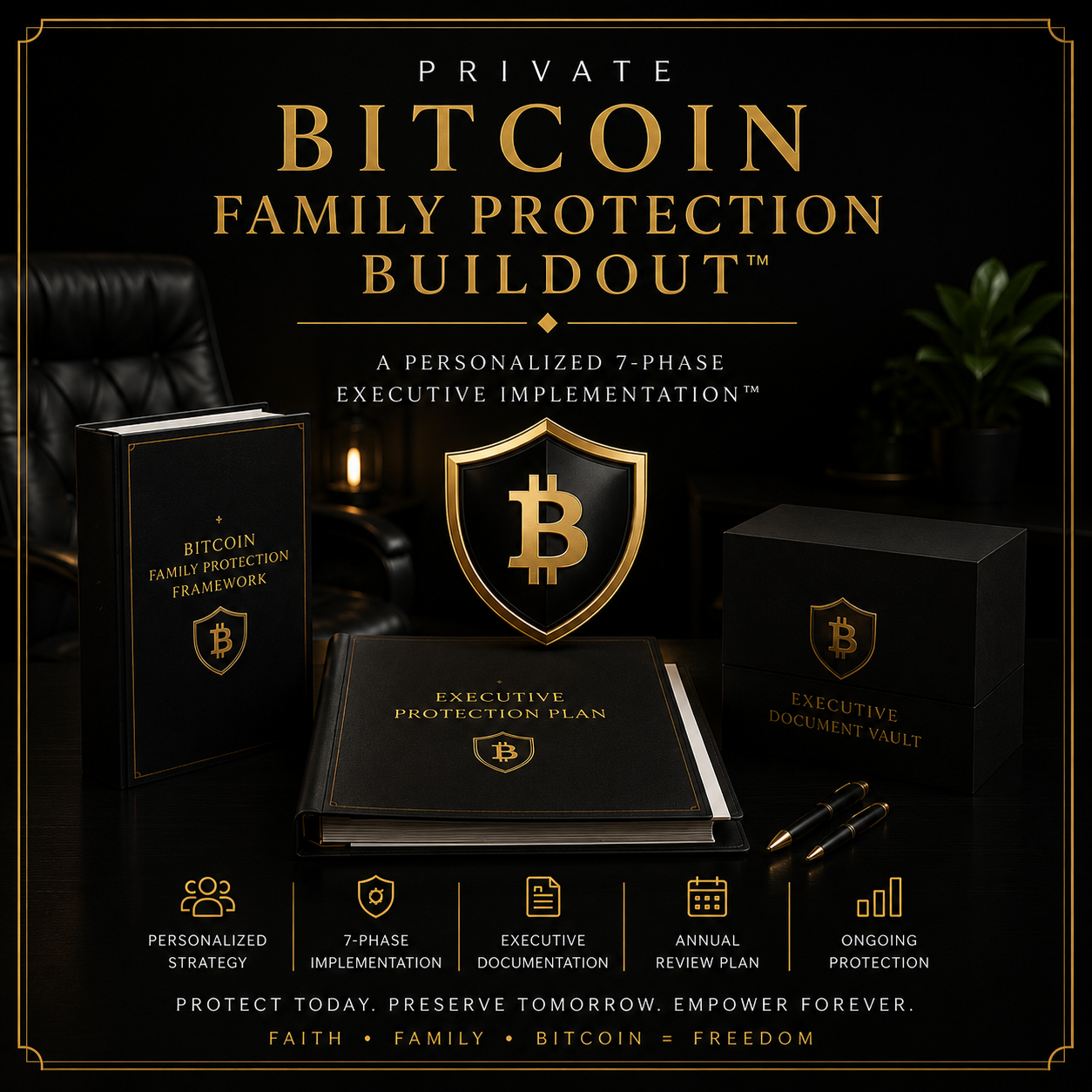 Private Bitcoin Family Protection Buildout